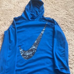 Blue Nike Lightweight Shirt